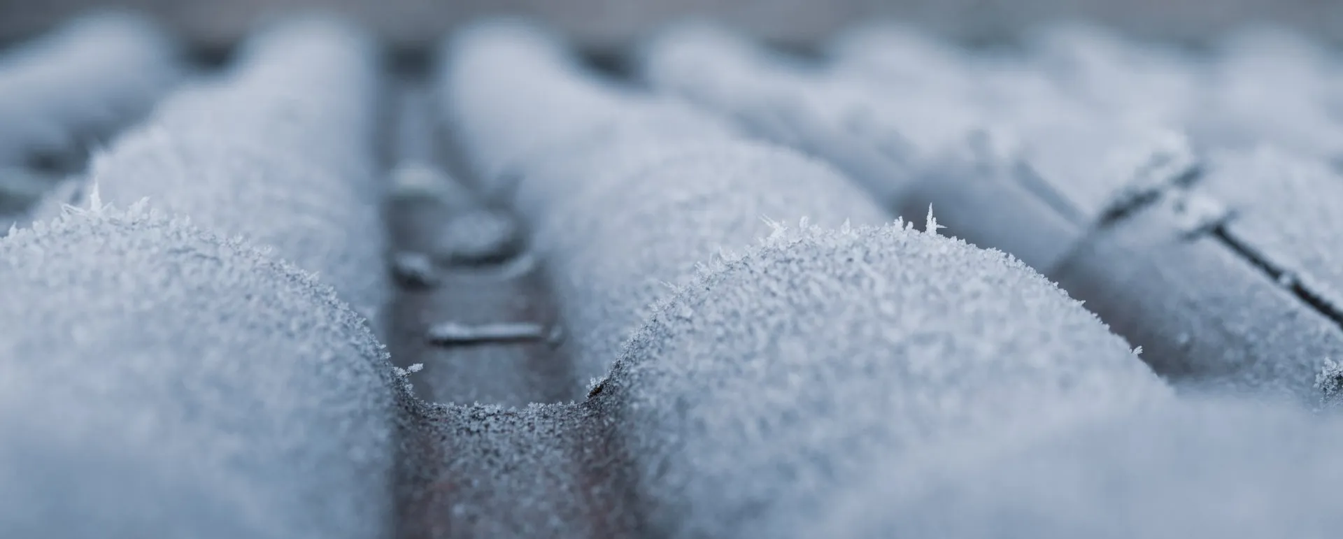 snow on a roof