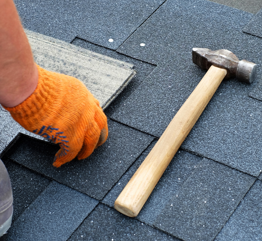 repairing a roof